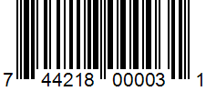 Código de barras Bolsa